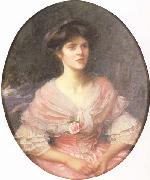 John William Waterhouse Mrs A.P.Henderson (mk41) USA oil painting artist